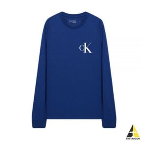 캘빈클라인 Monogram Logo Crewneck Long Sleeve Tee (40HM826 411) (모노그램 로