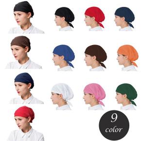 (9color)밴드 두건 서빙모자 주방위생모자 식당 조리용두건