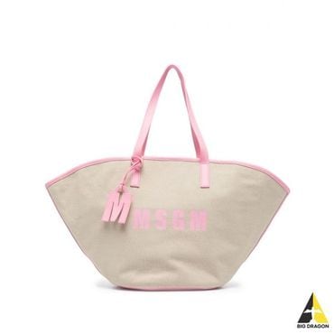 MSGM 엠에스지엠 24 라지 캔버스 토트백 (3641MDZ34 598 13)