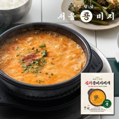 [서울콩비지] 문정맛집 100%국내산 김치콩비지찌개 450g 4팩