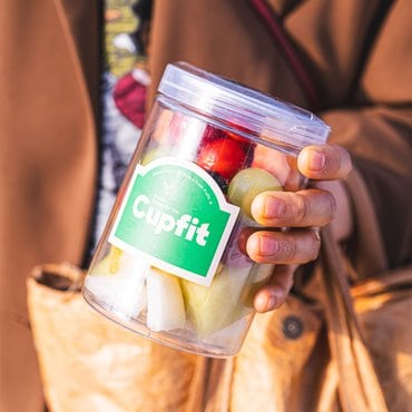 백수네상회 Cupfit 컵과일 프리미엄 조각과일 혼합(S/L)