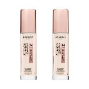 부르조아 올웨이즈 패블러스 롱래스팅 파운데이션 SPF 20 2팩 shade 115 Golden Ivory 30 ml