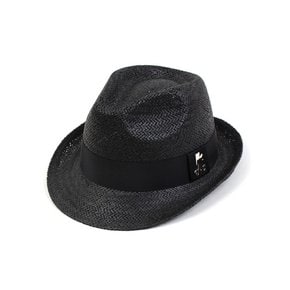 BU Summer Black Short Fedora 여름페도라