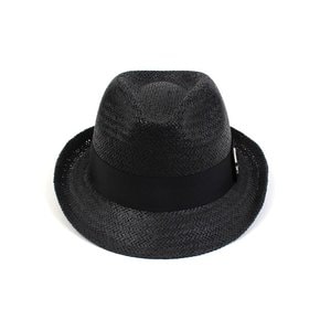 BU Summer Black Short Fedora 여름페도라