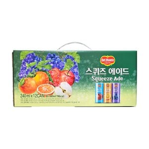  델몬트 스퀴즈 에이드 240ml*12캔