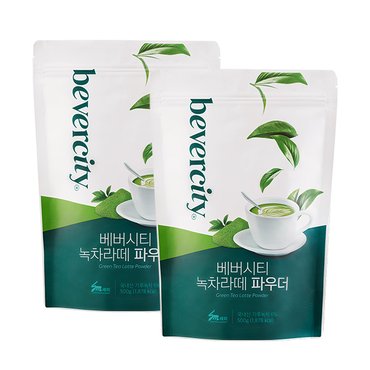  메가커피 세미 녹차라떼 500g 2개세트 녹차가루 그린티