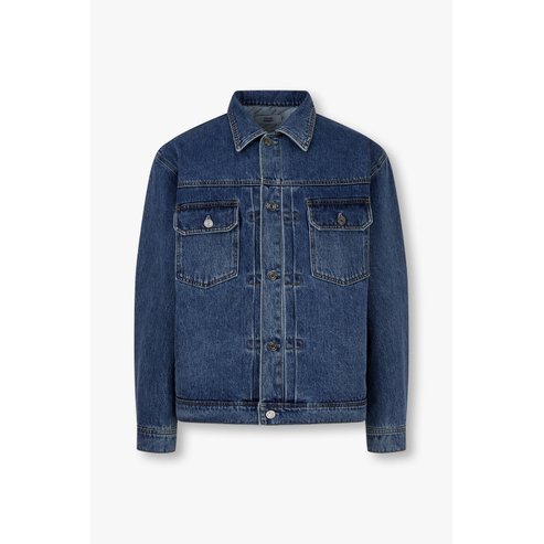 STUDIO TOMBOY [MEN] 블루 데님 트러커 자켓 (9155113A11S)