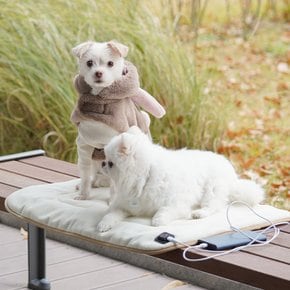 빵긋토퍼 강아지 고양이 그래핀 카본 온열매트