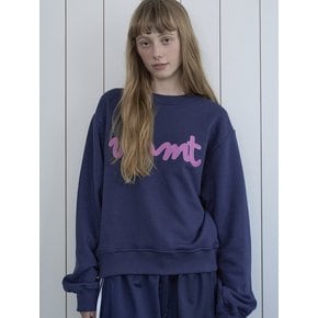 VNMT handle stich sweatshirt_navy