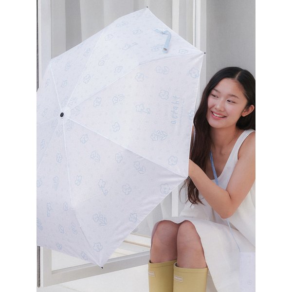 [애타트] Drawing flower umbrella 3color UM002