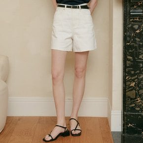 브린 데님 숏 팬츠_화이트 / BRYNN DENIM SHORT PANTS_WHITE