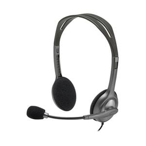 Logitech 로지텍 유선 귀안아픈 스테레오 Headset H110 / H111 콜센터 헤드셋 병행