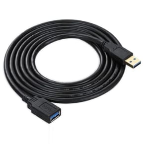 타블렛 USB3.0 연장케이블 프린터 USB허브 키보드 마우스 케이블 연장선 M-F형 4중차폐 순동 구리 2M CABLE