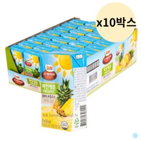 Dole 돌 주스 파인애플 파라다이스 120ml 32팩 X 10