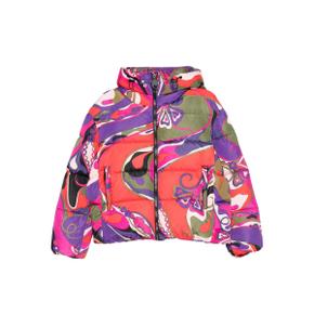 푸치 orchidee print puffer jacket 10749092036872 TP721421841