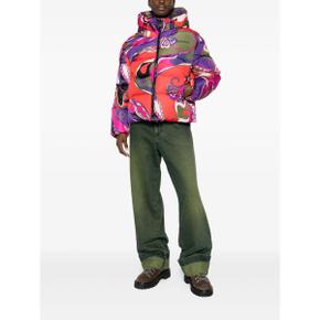 푸치 orchidee print puffer jacket 10749092036872 TP721421841