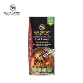 블루엘리펀트 레드커리 소스 200g X 1개 태국카레