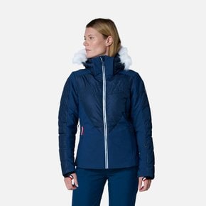 로시놀 리조트 여성 스키복 2324 ROSSIGNOL W VICTOIRE HYBRID JKT DARK NAVY + SOFTSHELL PT