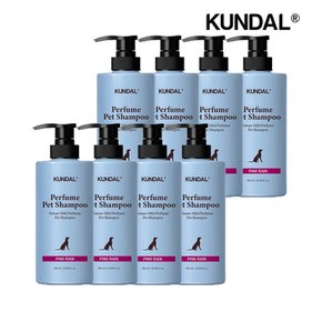 네이처 마일드 퍼퓸 애견 샴푸 핑크레인 500ml x8개