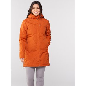 Fjallraven 키루나 패딩 인슐레이티드 파카 - 여성용 테라코타 브라운