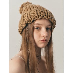 Loop knit chunky hat_6color