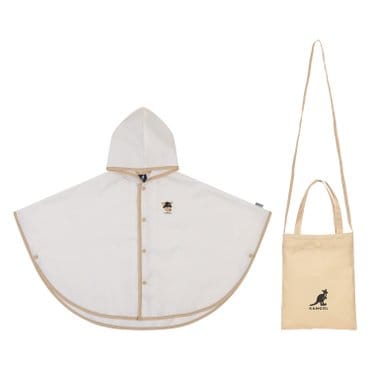 캉골키즈 캡슐 루 레인 코트 RB 0340 아이보리