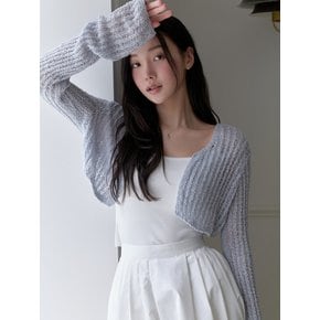 Creamy mini cardigan 3color