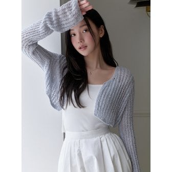 리엘 Creamy mini cardigan 3color