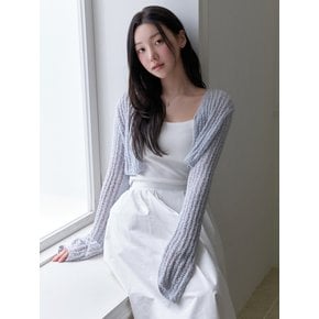 Creamy mini cardigan 3color