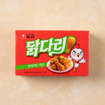 농심 닭다리 후라이드치킨맛 66g◆