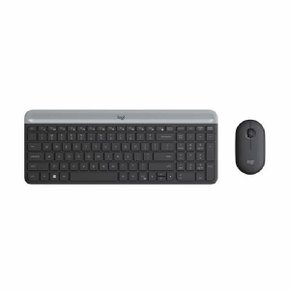 슬림 무선 콤보(MK470/블랙/Logitech) ////