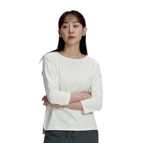 24SS 여성 라운드넥 8부 티셔츠 LD본느 라운드 티셔츠 MVTST822 (출시가 75000원)