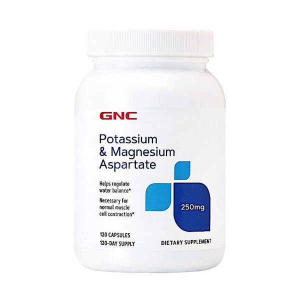 GNC 지앤씨 칼륨 마그네슘 아스파테이트 120정