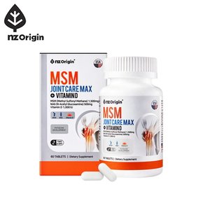 NZ오리진 MSM 조인트 케어 맥스 (1350mgx60정)/관절건강