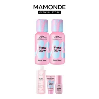 마몽드 플로라글로우 로즈 리퀴드 마스크 80ml x 2개