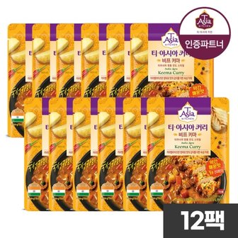  티아시아 비프 키마 커리 170g x12개