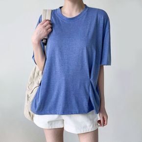 모코 주름 반팔 티셔츠_P392251018