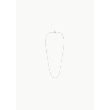 샵아모멘토 올블루스 25PF String Necklace One / Short, Silver