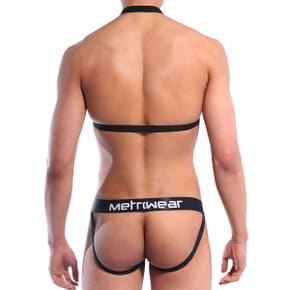 [M2W] Harness Jock Strap Black (3111-20)