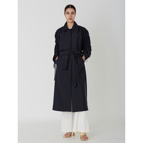 Jennie Trench Coat _ Charcoal