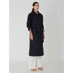 Jennie Trench Coat _ Charcoal