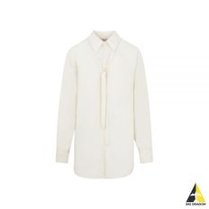 르메르 LONG SHIRT WITH TIE (SH1051 LF208 054) (타이 롱 셔츠)