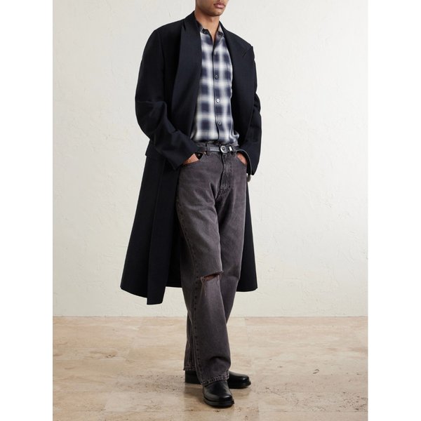 아워레가시 체크 우븐 셔츠 46376663162960695