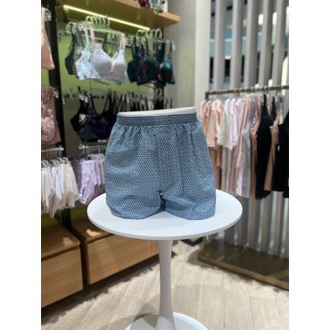 비너스 레이온 소재의 마름모 나염 남성 사각 트렁크팬티(VMP1914D)