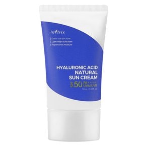 이즈앤트리 이즈앤트리 히알루론산 내추럴 선크림 모이스처라이징 선크림, SPF 50+ PA++++ 50ml