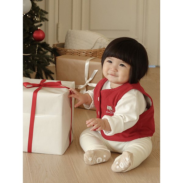 동화 속 쪼꼬미 - 유아 골덴 겨울 조끼