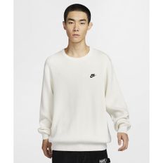 매장정품 나이키 NIKE 클럽 크루넥 스웨터 M - 세일 블랙 FQ2913-133 1628919