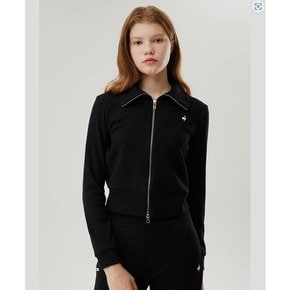 [정상가 159,000원][70% OFF] 컴피니트 하이넥 집업 BLK / QP322OFT91