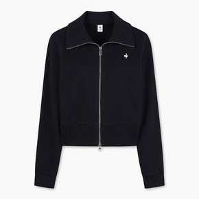 [정상가 159,000원][70% OFF] 컴피니트 하이넥 집업 BLK / QP322OFT91
