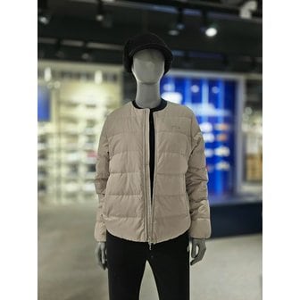 휠라 [파주점] 공용(남성핏별도) 에센셜 경량 U넥 다운 자켓(FS2DJG4101U-GRE)